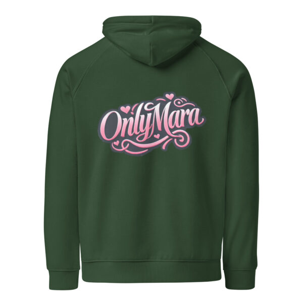 Unisex eco raglan hoodie - Image 14