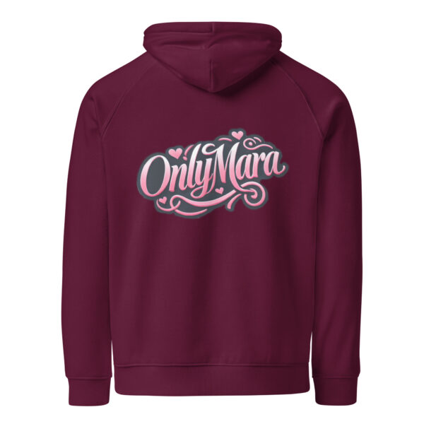 Unisex eco raglan hoodie - Image 6