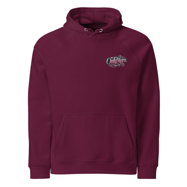 Unisex eco raglan hoodie - Image 5