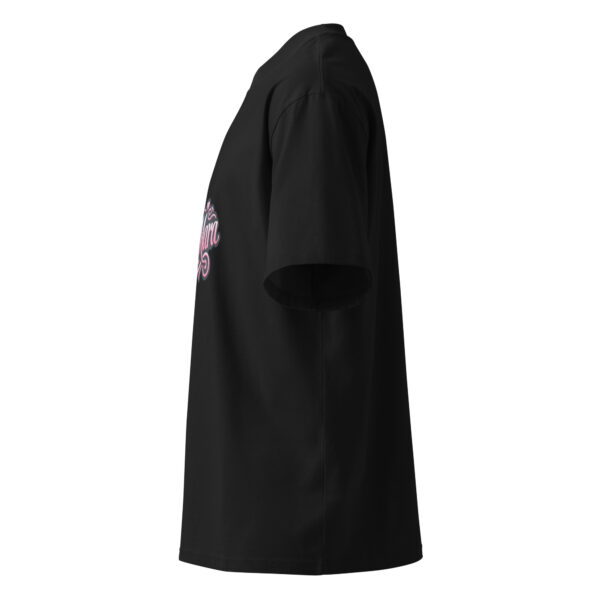 Unisex organic oversized high neck t-shirt - Image 8