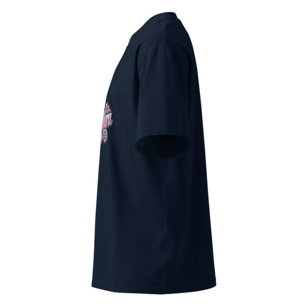 Unisex organic oversized high neck t-shirt - Image 4