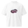 Unisex organic oversized high neck t-shirt - Image 13