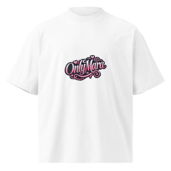 Unisex organic oversized high neck t-shirt - Image 13