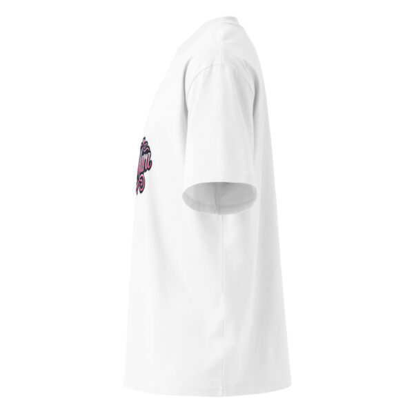 Unisex organic oversized high neck t-shirt - Image 16