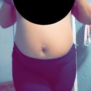 Pregnant Titty Flash